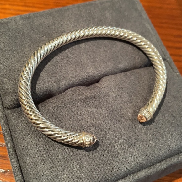 David Yurman 5mm Cable Classic with diamonds - Picture 12 of 12